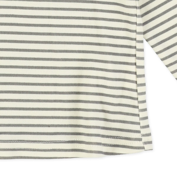 8分丈ダンガリーくまフェイスサロペット&Tシャツセット