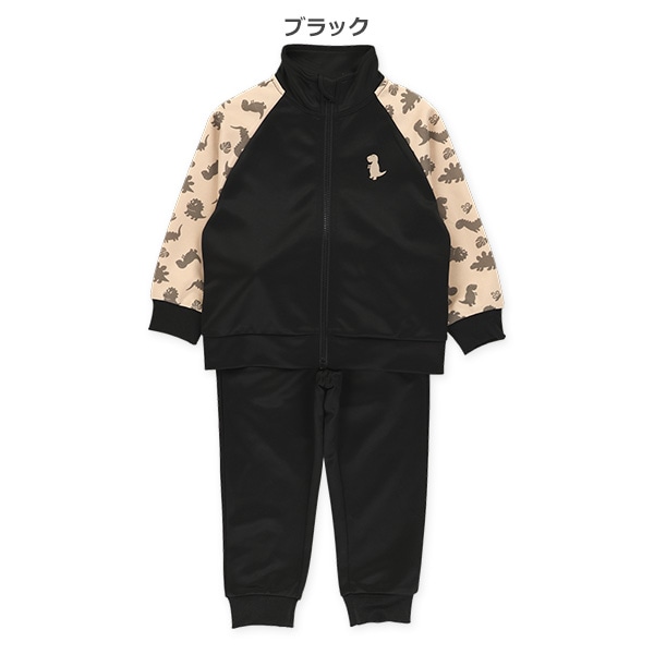 恐竜柄ジャケット&パンツセット