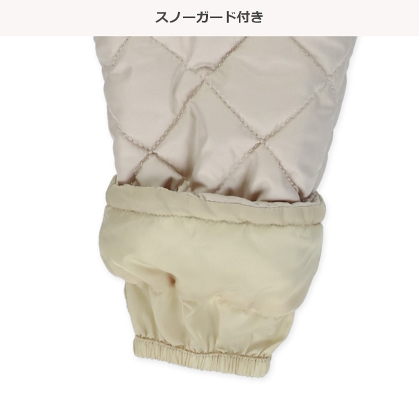 キルトくま耳スキージャンプスーツ