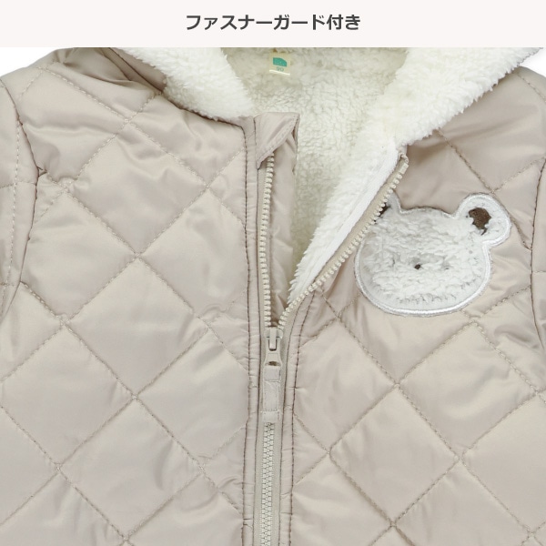 キルトくま耳スキージャンプスーツ