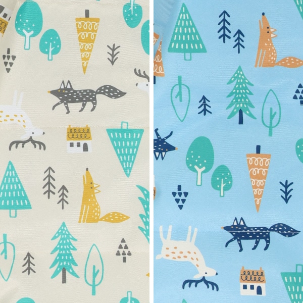 北欧風アニマル柄スキージャンプスーツ