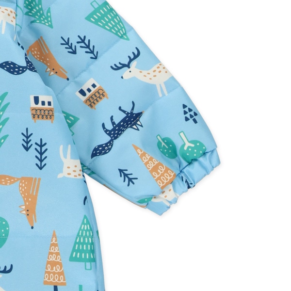 北欧風アニマル柄スキージャンプスーツ