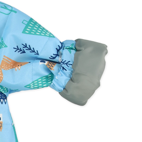 北欧風アニマル柄スキージャンプスーツ