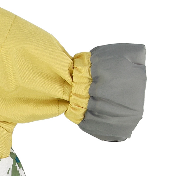 ハリネズミとがり帽スキージャンプスーツ