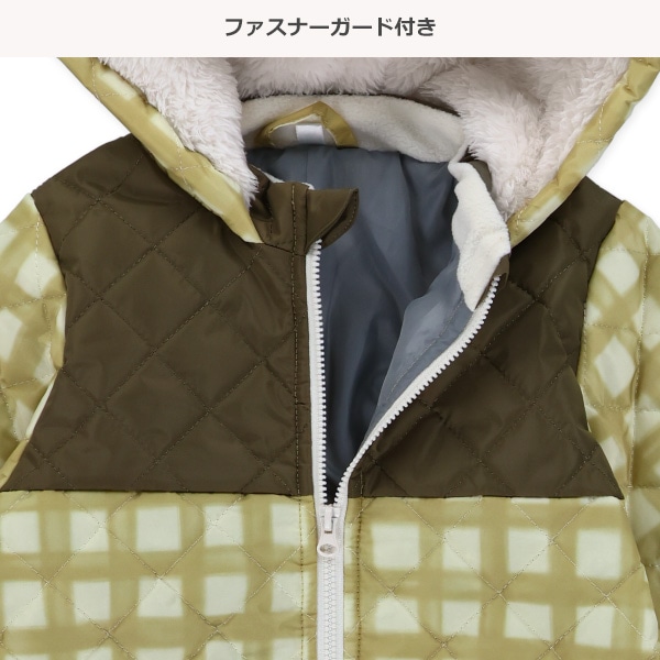 チェック柄キルトスキージャンプスーツ