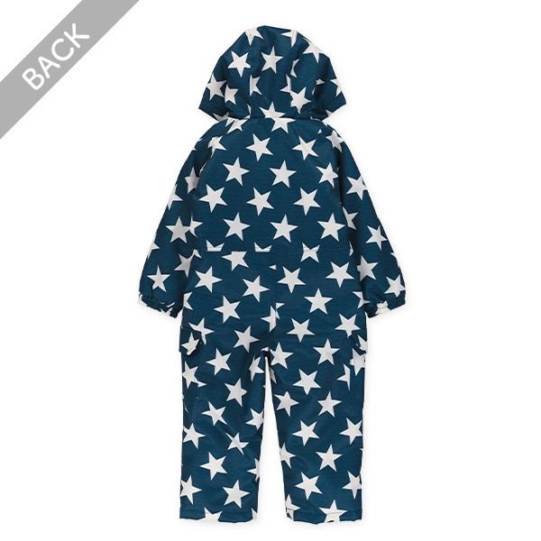 星総柄スキージャンプスーツ
