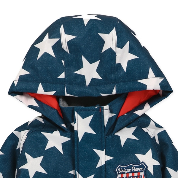 星総柄スキージャンプスーツ