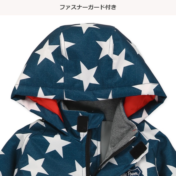 星総柄スキージャンプスーツ
