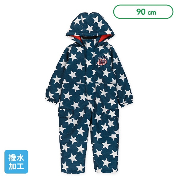 星総柄スキージャンプスーツ