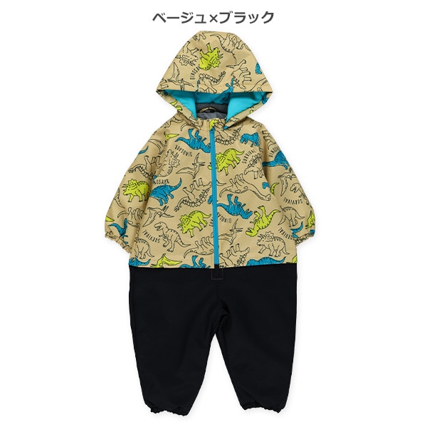 恐竜切り替え風スキージャンプスーツ