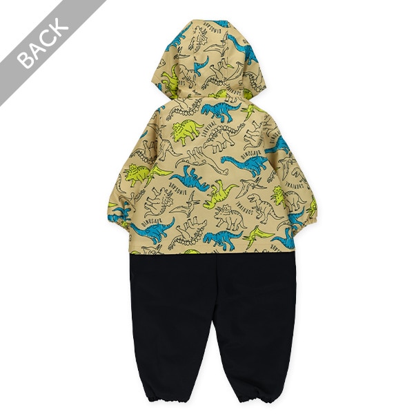 恐竜切り替え風スキージャンプスーツ