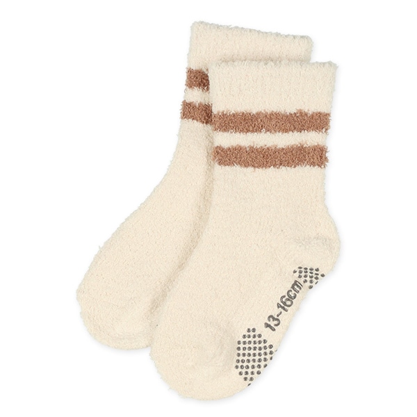 2足組ベビーもこもこクルーソックス（2ライン）