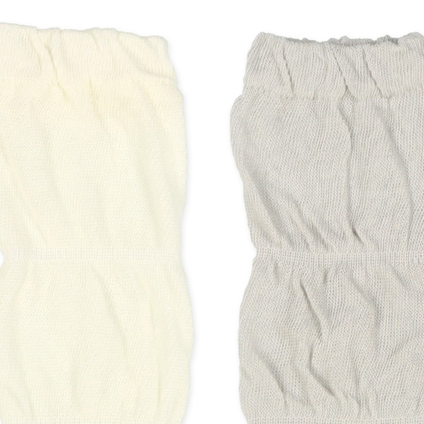 2足組新生児ロングレッグウォーマー（ゴム入り）