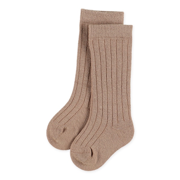 2足組新生児ハイソックス（リブ）