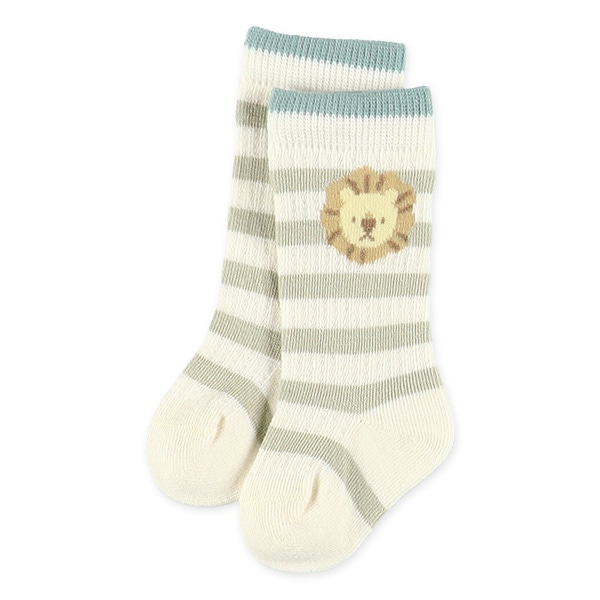 2足組新生児ハイソックス（ライオン）