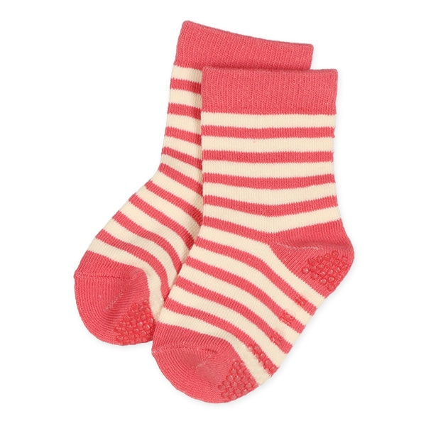 3足組ベビークルーソックス（いちご&チェリー）