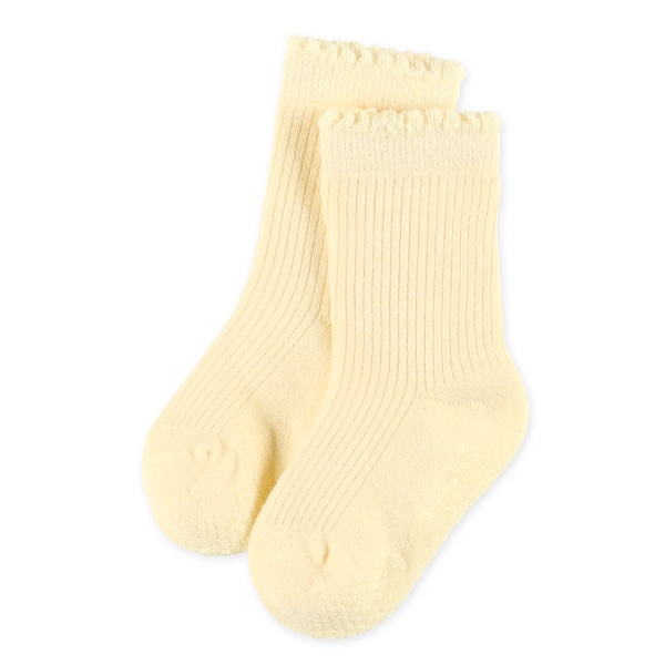3足組ベビークルーソックス（メロー）