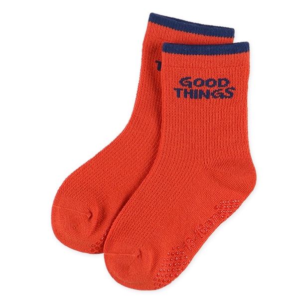 3足組ベビークルーソックス（ロゴ）