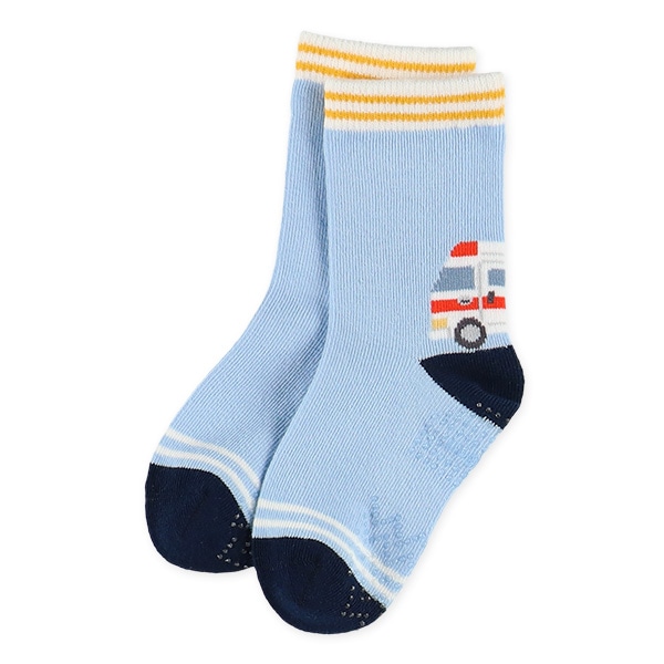 3足組ベビークルーソックス（かかとのりもの）