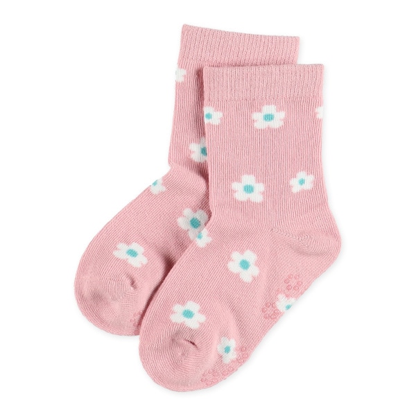 3足組ベビークルーソックス（花）