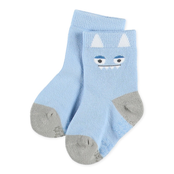 3足組ベビークルーソックス（モンスター）