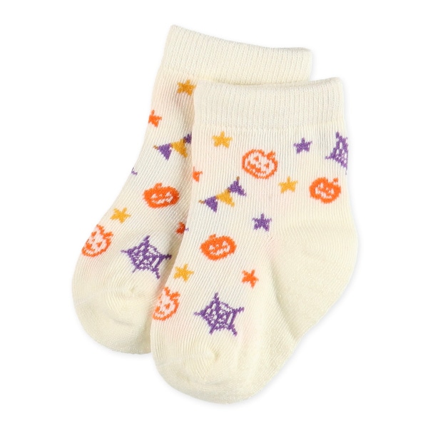 3足組ベビークルーソックス（ハロウィン）