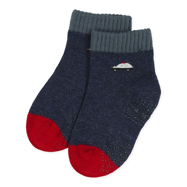 3足組ベビーアンクルソックス（くるま）