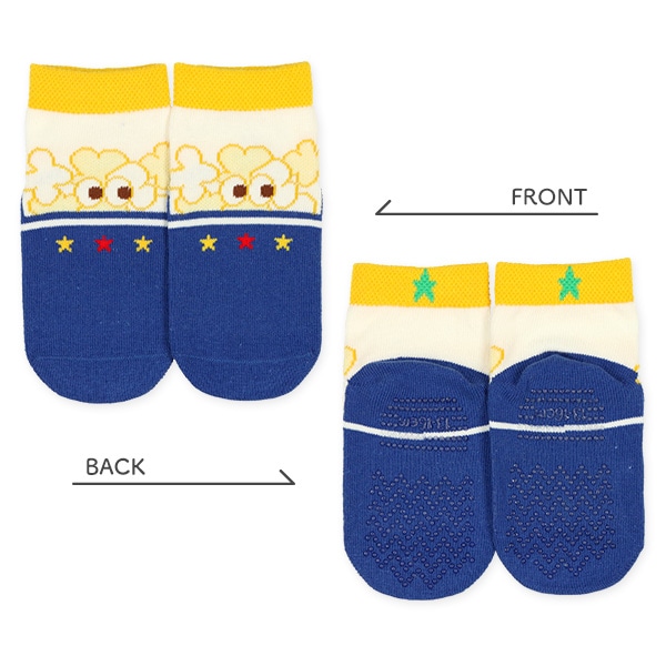 3足組ベビーアンクルソックス（ファーストフード）