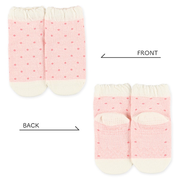 3足組ベビーアンクルソックス（スイーツ・アイス）