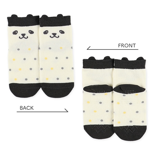 3足組ベビーアンクルソックス（アニマル）