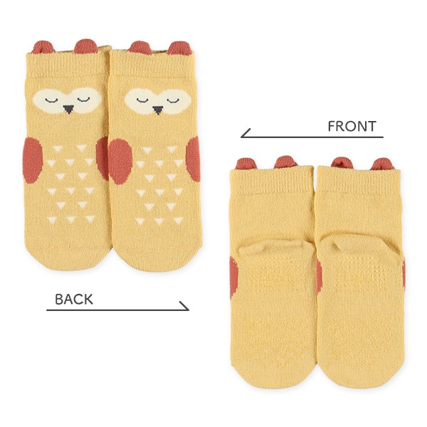 3足組ベビーアンクルソックス（アニマル）