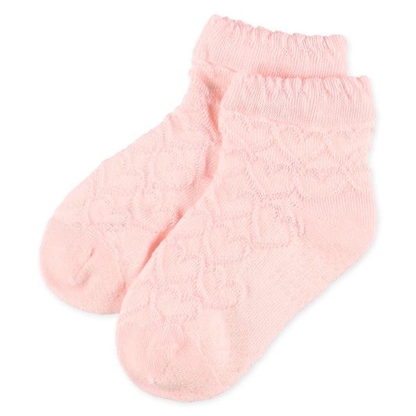 3足組ベビーアンクルソックス（ハート）