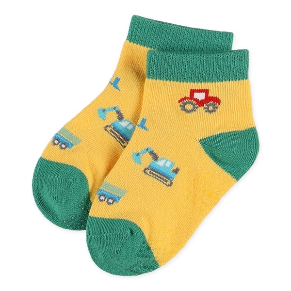 3足組ベビーアンクルソックス（はたらくのりもの）
