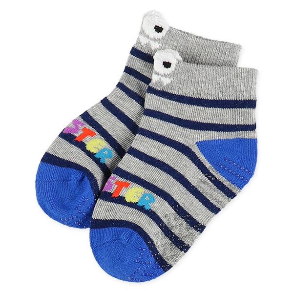 3足組ベビーアンクルソックス（モンスター）