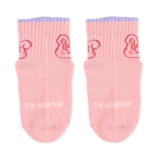 3足組ベビーアンクルソックス（スポーツうさぎ）