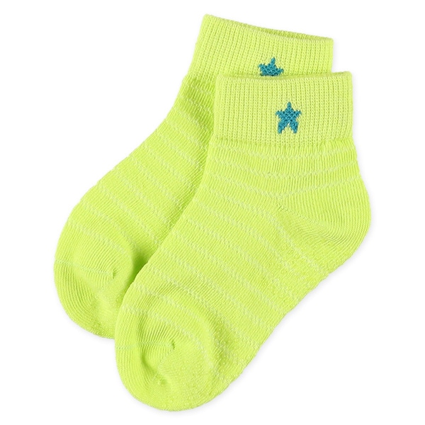 3足組ベビーアンクルソックス（ワンポイント星）