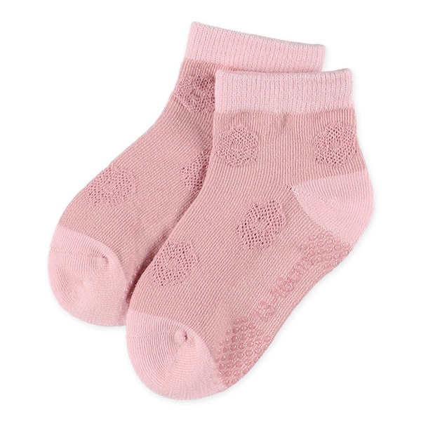 3足組ベビーアンクルソックス（花柄）