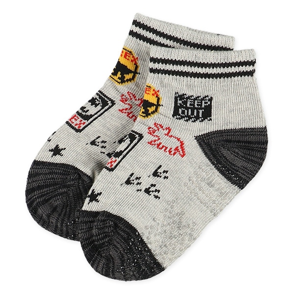 3足組ベビーアンクルソックス（恐竜）