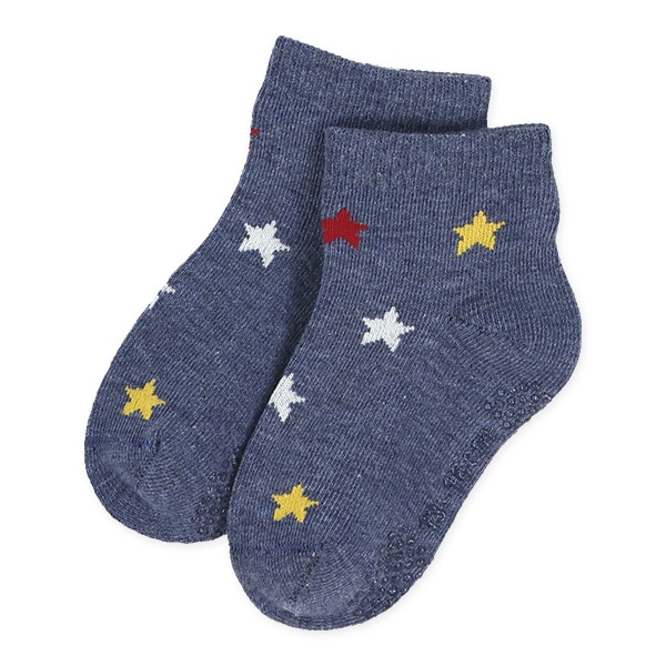 3足組ベビーアンクルソックス（星ライン）