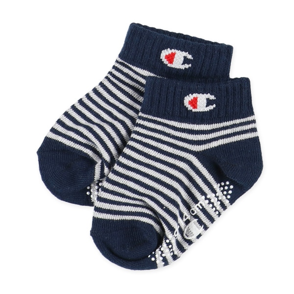Champion）3足組ベビーローカットソックス（星条旗）
