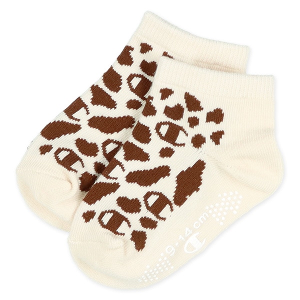Champion）3足組ベビーローカットソックス（アニマル柄）