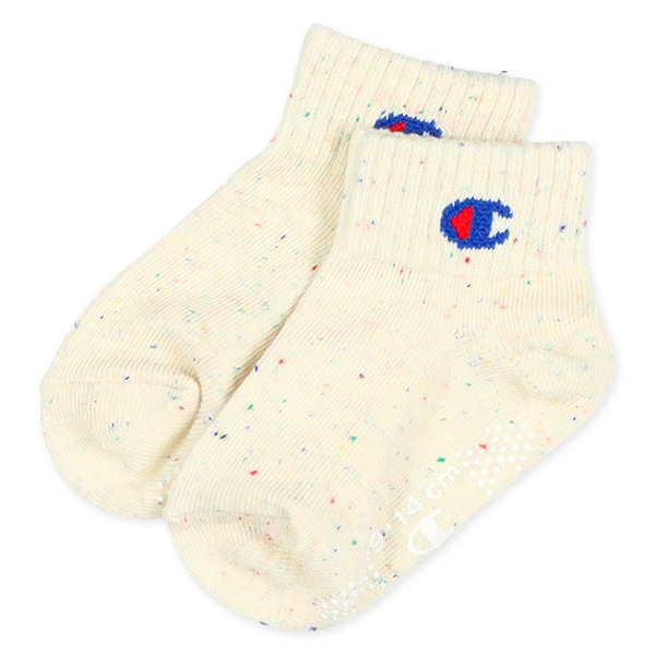 Champion）3足組ベビーローカットソックス（ネップ）