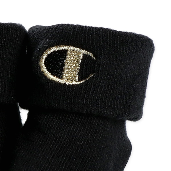 Champion）新生児クルーソックス（金刺繍）