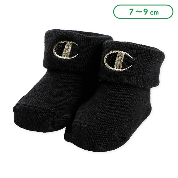 Champion）新生児クルーソックス（金刺繍）
