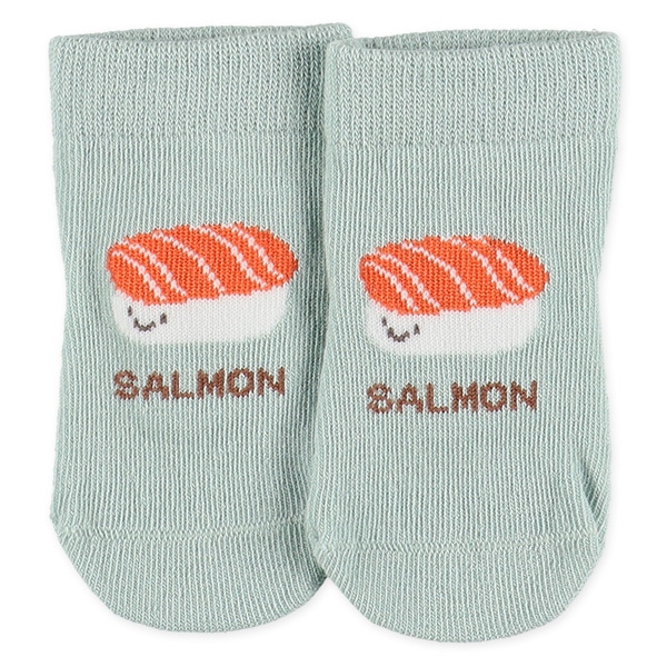 3足組新生児クルーソックス（お寿司）