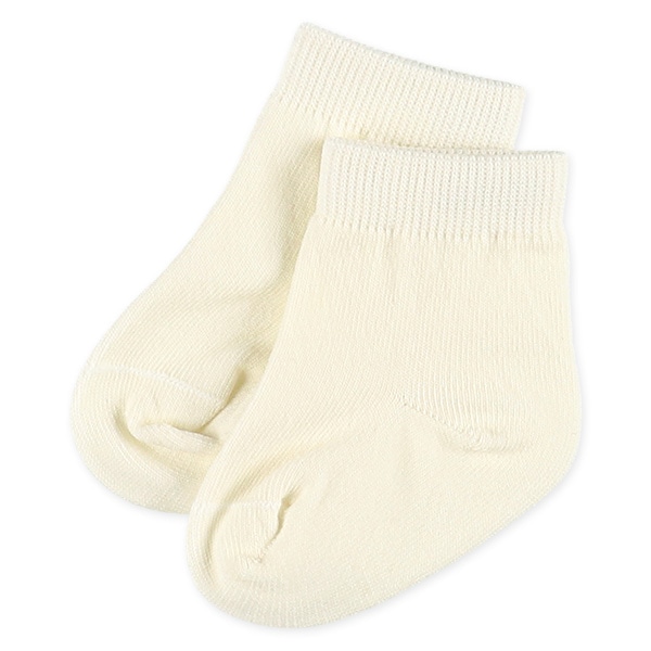 3足組新生児クルーソックス（撥水）