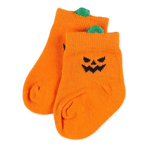 3足組新生児クルーソックス（ハロウィン）