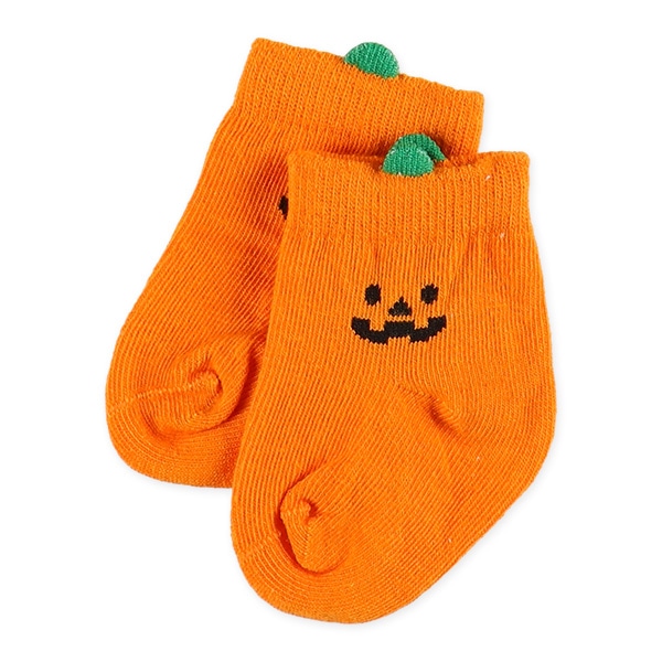 3足組新生児クルーソックス（ハロウィン）