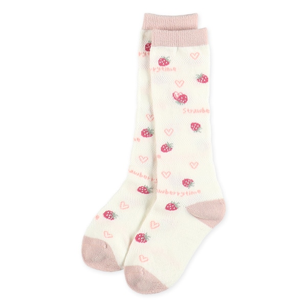 3足組ベビーハイソックス（いちご）