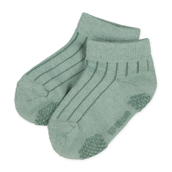 3足組ベビーローカットソックス（リブ）